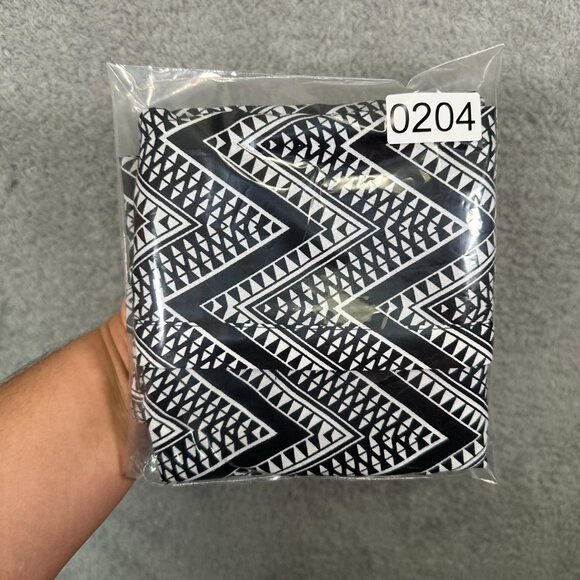 Talbots Black & White Button Down Blouse - Picture 10 of 10